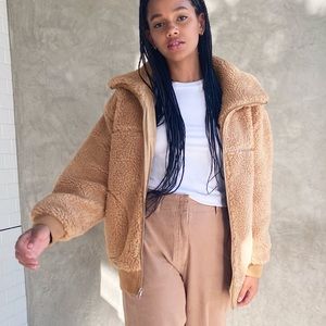 Wilfred Free Aritzia Teddy Jacket